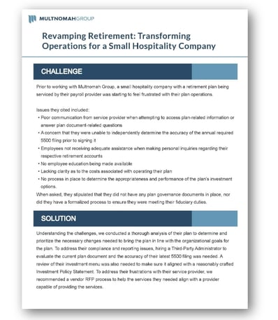 essentials revamping case study landing page